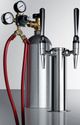 Summit® Stainless Steel Dual Stout Beer Dispensing Tap Kit-0