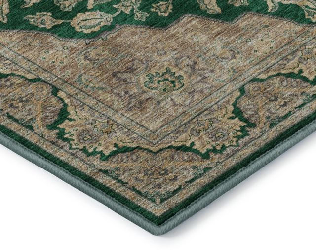 Dalyn™ Rug Company Hatay HY3 Emerald 5'x8' Area Rug-2