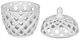 A & B Home White Lidded Jar-2