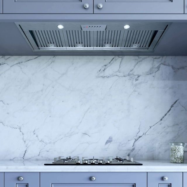 XO Fabriano Collection 34" Stainless Steel Insert Range Hood -3
