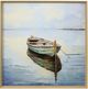 Stylecraft Solitary Boat On Reflective Waters Wall Art-0