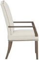 Fairfield® Customizable Dining Entree Empire Tall Back Arm Chair-2