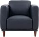 Leather Italia™ Georgetowne Baxter Midnight Blue Chair-0