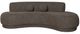 Armen Living Oakland Brown Sofa-3