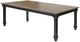 Martin Furniture Hartford Brown Extension Dining Table with Black Base-2