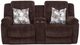 Franklin™ Heston Frenzy Chocolate Power Reclining Loveseat with Power Headrest-0