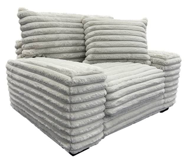 Porter International Designs Big Chill Light Gray Mondo Chair and a Half-0