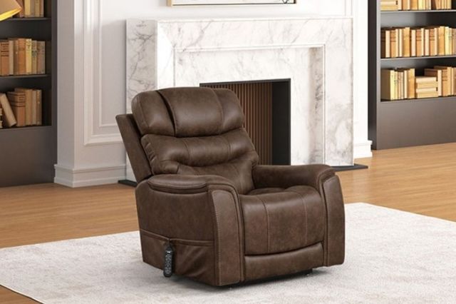 Furniture of America® Guinevra Walnut Lift Chair-4