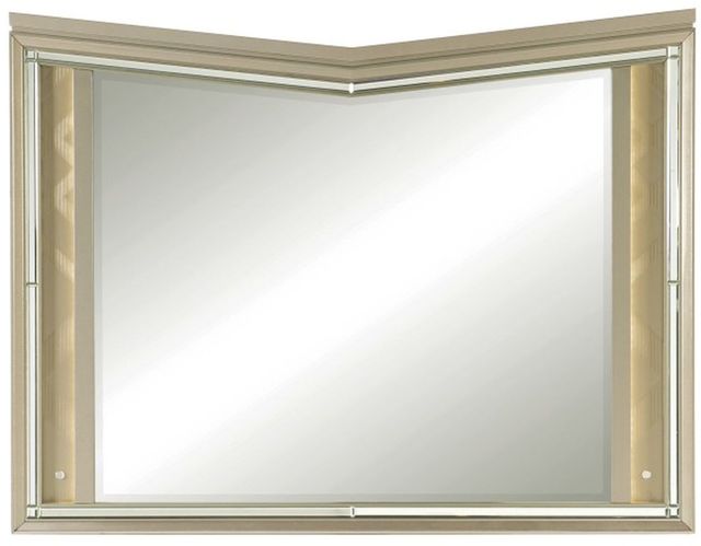 Mazin Furniture Bijou Champagne Mirror-0