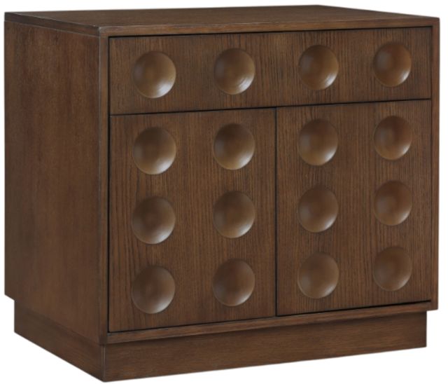 Meridian Furniture Compass Brown Nightstand-0