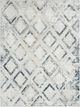Nourison Home™ Dekor DEK05 Gray Navy 5'x7' Style 2 Area Rug-0