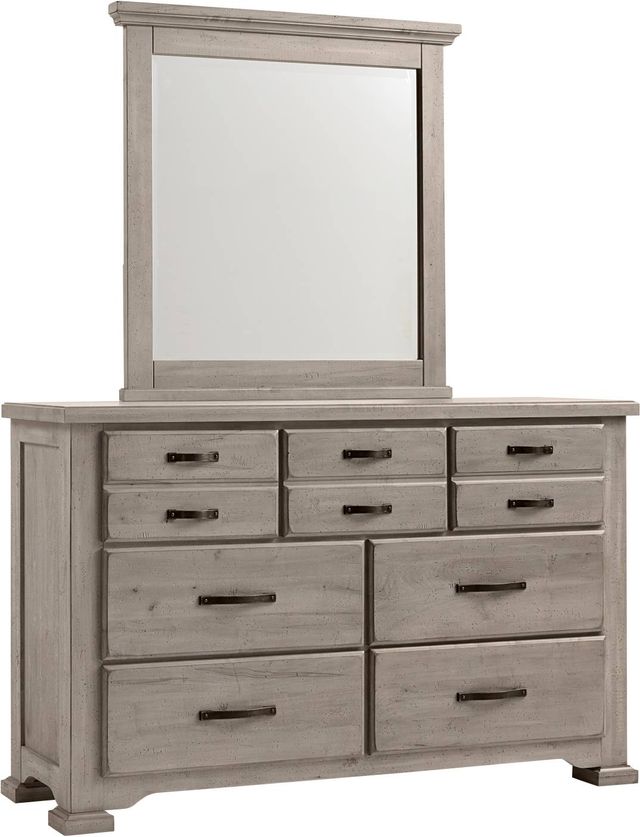 Vaughan-Bassett Grayson Manor Greystone Landscape Mirror-1