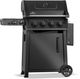 Napoleon Freestyle™ PRO 425 4-Burner Matte Black Freestanding Natural Gas Grill with Infrared Side Burner-3