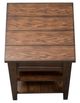 Liberty Furniture Lake House Rustic Brown Oak Chairside Table-3