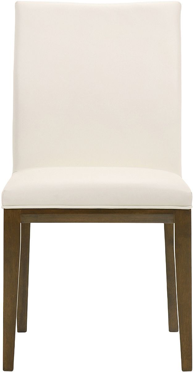 Moe's Home Collection Frankie 2-Piece White Dining Side Chair Set-0