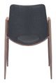 Zuo® Desi Black Dining Chair-3