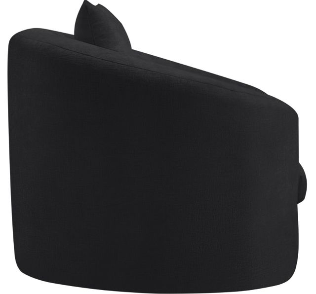 Meridian Furniture Penelope Black Chenille Fabric Loveseat-2