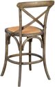 Forty West Bennet Brown Wash X-Back Counter Stool-4