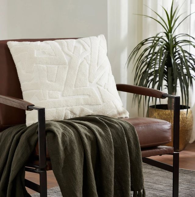 Renwil® Merano Ivory Throw Pillow-1