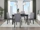 Homelegance® Andreas Gray Dining Side Chair-1