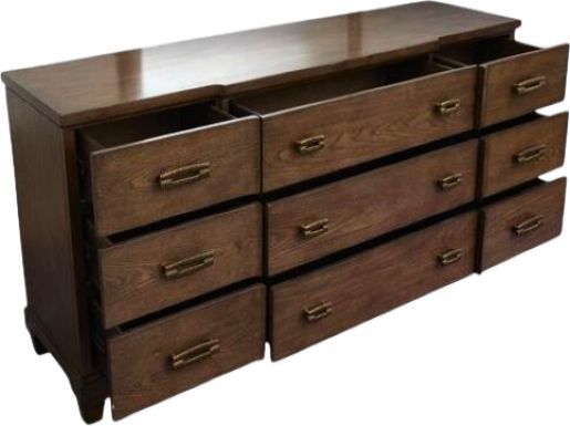Magnussen Home® Sugar Mill Spiced Rum Drawer Dresser-2