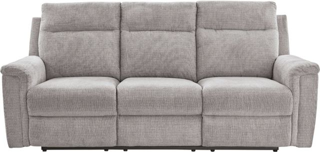 Signature Design by Ashley® Barnsana Ash Power Reclining Sofa-1