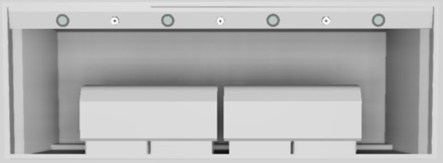 Vent-A-Hood® Designer Series 66" Stainless Steel Wall Mounted Range Hood-1
