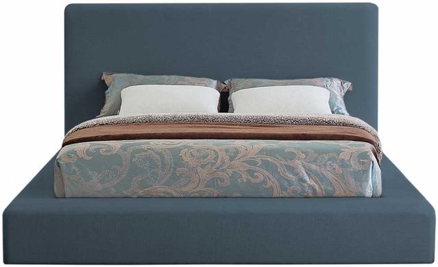 Meridian Furniture Devin Navy Queen Bed-1