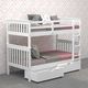 Donco Kids Mission Twin/Twin Bunkbed with Drawers-2