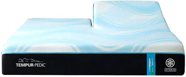 Tempur-Pedic® TEMPUR-LuxeBreeze® 13" TEMPUR-Material™ Soft Smooth Top Split Head King Mattress-0