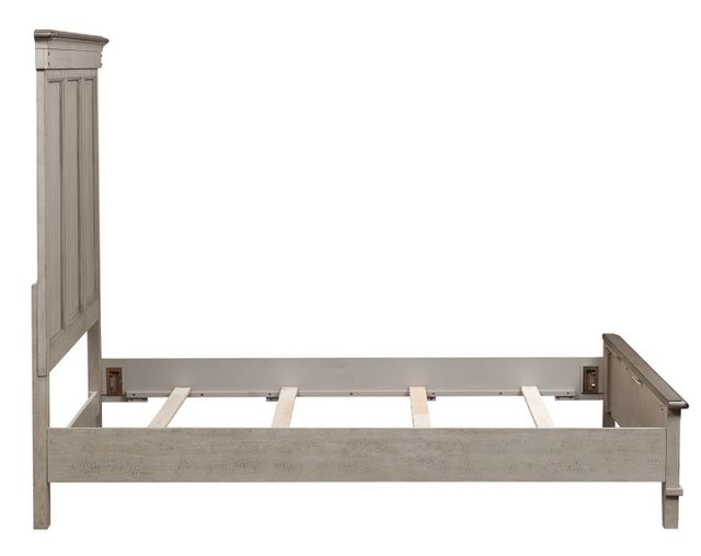 Liberty Furniture Ivy Hollow Dusty Taupe/Weathered Linen Queen Panel Bed-3