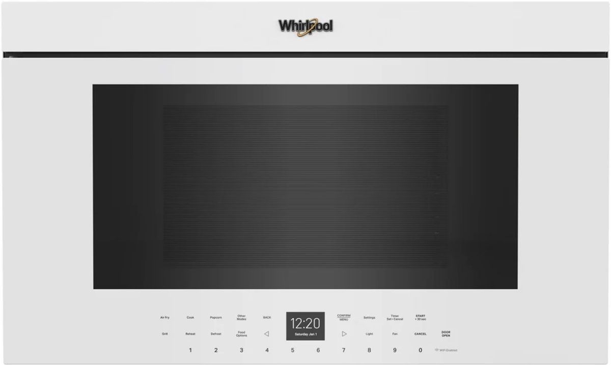 Whirlpool® 1.1 Cu. Ft. White Over The Range Microwave