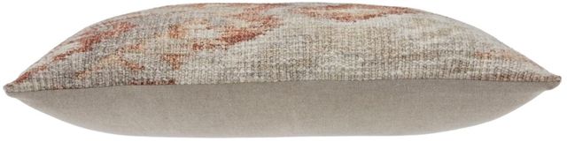 Signature Design by Ashley® Aprover Gray/Rust/White Pillow-2
