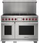 Wolf® 20" Stainless Steel Range Riser with Shelf-1