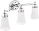 Moen® Eva™ Chrome Three Globe Bath Light-0