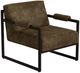 International Furniture Direct Galena Blacksmithing Matte Brown/Brown Accent Chair-0