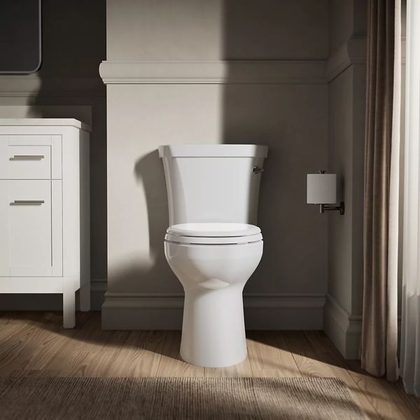 KOHLER® Highline® White 14" Right-Hand Trip Toilet Tank, 1.28 Gpf-3