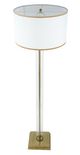 A & B Home Bronze/White Floor Lamp-5