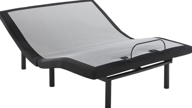 Sierra Sleep® by Ashley® 2-Piece 14" Hybrid and Best Adjustable Base Queen Mattress Set-2