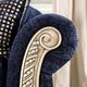Furniture of America® Marinella Royal Blue Loveseat-1