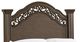 Elements International Brunswick Brown Queen Panel Bed-1