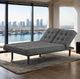 Furniture of America® Naperville Dark Gray Sofa-5