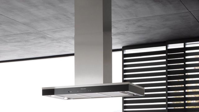 Miele Puristic Edition 6000 36" Stainless Steel Island Hood-1