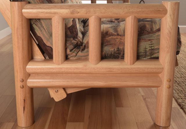 Kodiak Furniture Lodge Natural Full Futon Frame-3