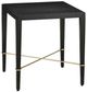 Currey & Company Verona Black End Table-0
