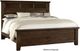 Vaughan-Bassett Sawmill Sedona Queen Louver Bed-0