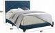 ACME Furniture Ishiko Dark Teal Eastern King Upholstered Panel Bed-2