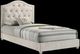 ACME Furniture Reggie Gray Twin Upholstered Panel Bed-0