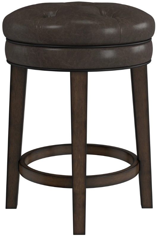 HH2 Home Krauss Dark Brown Counter Stool-1