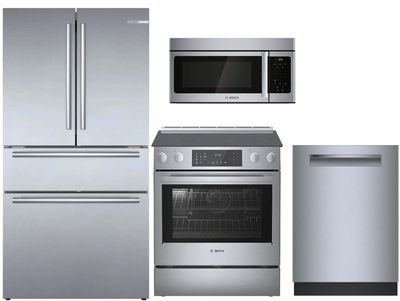 BOSCH Package 1297 BOSCH French Door Kitchen Appliance Package
